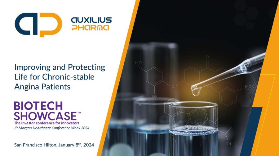 Auxilius Pharma JPM Week Biotech Showcase 2024 presentation